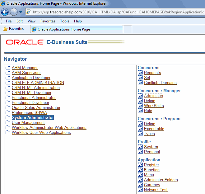 Oracle Applications